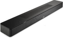 Bose Dolby Atmos Smart Soundbar, altavoz de barra de sonido Bluetooth con control de voz y Amazon Alexa integrado, funciona con Google Assistant, negro