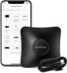 Broadlink RM4 Pro S y juego de cables de sensor, concentrador de control remoto universal RF IR con cable USB Monitor de temperatura y humedad Cable USB, funciona con Alexa, Google Home, IFTTT