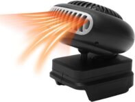 Calentador de espacio pequeño, ventilador calentador eléctrico con batería 170W 2 engranajes 18V calentador eléctrico portátil para BL1815 BL1820 BL1530 BL1840 BL1850 BL1860