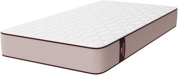 Cecotec Colchón Viscoelástico Flow PureVital 1900 180×190 cm, Multicapa, Altura 21 cm, Núcleo FoamVital, Firmeza Alta, Capa Viscoelástica VisComfort, Tejido SoftTex, Doble Cara Dual System, Granate