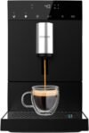 Cecotec Cremmaet Cafetera Superautomática Compacta, 1350 W, 19 Barras, Sistema de Calentamiento Thermoblock, Depósito 150 g Café con Molinillo y 1,1 L, Limpieza Automática