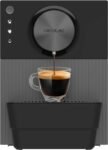 Cecotec Cremmaet Cube Cafetera Superautomática Compacta, 1350W, Sistema de Prensado 10g, Sistema de Preinfusión, 19 Barras, Sistema Thermoblock, 5 Niveles de Molido, Panel de Control Táctil