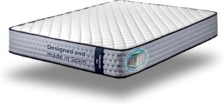 Cecotec Flow 6700 Hybrid Colchón Viscoelástico y Muelles Ensacados 100 x 200, Multicapa, Altura 26 cm, Firmeza Media-Suave, Independencia de Cama, Transpirabilidad, Doble Cara para Invierno y Verano