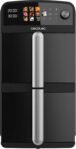 Cecotec Freidora de aire Cecofry DuoLevel 10000 10L con cubos superpuestos, 2400W, cubos de 5L, control táctil, 6 programas preconfigurados para una cocción rápida y saludable