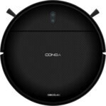 Cecotec Robot Aspirador Conga M10, Navegación Giroscópica Prolija, Presión de Succión 2000Pa, Autonomía 120 Minutos, Sensores Anticaída y 2 Cepillos Laterales, Diseño Compacto, Control App