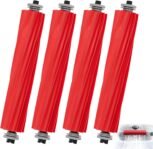 Cepillos principales de 4 piezas para Roborock S7/S7 MaxV/S7 MaxV Ultra | S7 Max Ultra/S7 Plus/S7 MaxV Plus/S7 Pro Ultra/Q7/Q7 Max/Q7 Max Plus/Q7 Maxv/Q7 Maxv Ultra/Q Revo, Accesorios de Robot aspirador