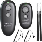 Control remoto de obturador inalámbrico para Canon EOS R, EOS RP, SL2, 90D, 6D Mark II, para Olympus OM-D E-M1X, E-M1 Mark II, para cámaras Fujifilm GFX100, XT30, reemplaza RS-80N3 y RS-60E3