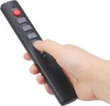 Control remoto universal de aprendizaje por infrarrojos de 6 teclas para TV, DVD, VCR, SAT, CBL, VCD, CD, HI-FI, liviano, fácil de operar, liberación prolongada, más de 10 metros, material plástico