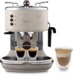 De’Longhi ECOV 311.BG Cafetera Automática, 1100 W, 1,4 L, 15 Barras, 2 Tazas, Acero Inoxidable, Beige