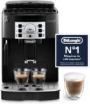 De’Longhi Magnifica S – Cafetera Superautomática Perfetto, Espumador de Leche Manual, Espresso y Capuchino, Panel de Control con Botones, Negro (ECAM22.110.B)