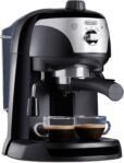 De’longhi EC201.CD.B Cafetera de Bomba Tradicional (15 Bares de Presión, 2 Tazas, Café Molido o Filtros Monodosis) Negra