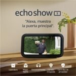 Echo Show 5 (3.a generación) | Pantalla táctil inteligente con Alexa diseñada para controlar tus dispositivos domésticos inteligentes y más | Antracita