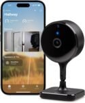 Eve Cam, Cámara Interior Inteligente, Resolución 1080p, Wi-Fi, Privacidad Total, Video Seguro HomeKit, Notificaciones en iPhone, Micrófono y Altavoz, Visión Nocturna, Instalación Flexible