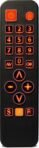 FeinTech FeinControl FeinTech FeinControl TV Control remoto de botón grande con iluminación Función de aprendizaje por infrarrojos universal
