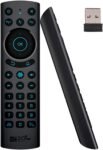 GREVA G20S Pro Control Remoto Inalámbrico por Voz Bluetooth para Android TV Box, Control Remoto Universal IR 2.4G USB 5.0 Iluminación de Voz Inteligente, Ratón de Aire Inalámbrico Multifunción