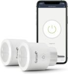 Garza Smart – Pack de 2 Enchufes Wifi Inteligentes, Programables, Wifi 2.4GHz, con Medidor de Consumo, Control Remoto por App y Voz Alexa/Google, Blanco
