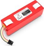 HT TopHinon 6500mAh 14.4V Batería de Litio de Repuesto para Xiaomi Roborock S4, S5, S50, S51, S55, S6, S7, Q7 MAX, V Ultra Pure, Q5, Q5 Max, Q5 Pro, E4, ES, E20, T6 Generation Robot Aspiradores