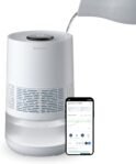 Humidificador Inteligente BLUEAIR Premium para Habitaciones de hasta 46 m²: Depósito de 3,5 L Apto para Lavavajillas Mejor Descanso con Tecnología de Evaporación, Modo Auto y Noche.