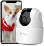 Imou Cámara de Vigilancia WiFi Interior para Mascotas de 4MP, Cámara IP WiFi 360° con Detección Humana, Visión Nocturna, Audio Bidireccional, Control Remoto, Modo Privacidad, Compatible con Alexa