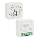 Interruptor de luz inteligente WiFi compatible con Alexa, interruptor inteligente Tuya Smart Life, control de aplicación remota, control de voz de Alexa, 16 A máx., requiere controlador neutro