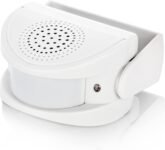 Kerui – Timbre Inalámbrico M5, Detector de Movimiento con Alarma Sonora para Puerta/Puerta/Casa y Tienda/Oficina, Alarma de Seguridad