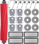 Kit de accesorios de repuesto para Roborock QV 35A / QV 35S, 1 cepillo principal, 4 filtros, 6 bolsas, 6 fregonas, 6 cepillos laterales