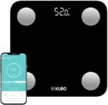 Kubo – Báscula Inteligente – 13 Análisis Diferentes – Registro de hasta 10 Usuarios – App Compatible con iOS o Android