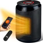 LEBENLANG Calefactor Cerámico y Silencioso 2000W – Control Inteligente por App y WiFi – Ahorro Energético I Calentador Radiador Eléctrico Bajo Consumo Calefactor Eléctrico Bajo Consumo