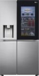LG GSXV91PZAE American Side by Side InstaView Total No Frost Refrigerador con Congelador, 635L, Dispensador de Hielo y Agua Nano UV, Refrigerador Lineal, Refrigerador Inteligente con Wi-Fi y