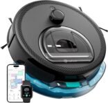 Lefant M330 Pro Robot Aspirador y Fregona con Mapeo 3 en 1, Navegación dToF, 5000Pa, 150min, Evitación de Obstáculos PSD 190°, WiFi/Alexa 2.4GHz y 5GHz, Ideal para Pelos de Mascotas y Alfombras