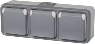 Legrand 191515 Plexus 3x2P+T SUP, Gris