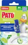 Lima de Baño Pato Active Discs, Limpia, Refresca y Perfuma el Inodoro, Eficiencia 360°, 1 Dispositivo + 1 Recambio = 6 Discos