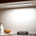 Luz de Armario Recargable con Sensor de Movimiento, Lámpara LED Adhesiva Regulable de 41 cm 6000 K, Luz Nocturna para Cocina, Gabinete, Escaleras, Sótano, Garaje-1PCS