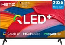 METZ TV 32 Pulgadas Smart TV, 32MQF7000Z, QLED, Smart TV 32 Pulgadas, HDR10, Dolby Audio, Bluetooth 5.1, Negro (DVB-T/T2/S/S2/C ATV, Ci+) 2025