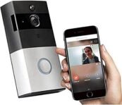 MILLARCO Timbre con Video, Timbre con Video para Exteriores IP33, Cámara de Vigilancia WiFi HD 720P a Prueba de Agua con batería, Video en Tiempo Real, conversación bidireccional y aplicación