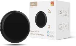 MOES Hub Mini IR Smart Remote Control, WiFi infrarrojo, aire acondicionado inteligente para el hogar, compatible con Alexa Google Home, control de voz o aplicación Smart Life/Tuya, no requiere pilas
