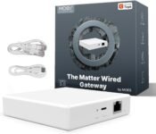 MOES Matter Smart Gateway, Zigbee Hub para dispositivos Tuya ZigBee, Compatible con Apple Homekit y Smart Thing, Alexa, Google Home