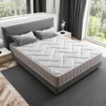 MOISURY Colchón Viscoelástico 135 x 190 cm Viscoelástica Espesor 27 cm – Alta Firmeza con Descanso Multizona y Sistema Bio Essence Antifúngico, Antiácaros y Antibacteriano – AirSupport y Stretch