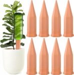 MOYKSRR 8 sistemas de riego por goteo para macetas, automático para plantas de interior, kit de sistema de riego automático, conos de arcilla para regar plantas de interior y exterior