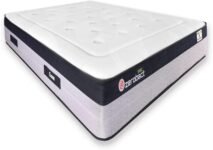 Matnaturaleza | Bolsa Zerobact | Colchón de espuma viscoelástica | Muelles ensacados | Alta Firmeza y Adaptabilidad Premium | Altura 30 cm | Antideslizante y Antibacteriano (90 x 190 cm)