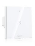 Maxcio Interruptor de luz WiFi, interruptor inteligente de 1 vía compatible con Alexa/Google Home, control de voz, control de aplicación y función de temporizador, requiere neutro