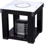 Mesa de calefacción portátil para interiores con radiador de convección para el calor del invierno en salas de estar y dormitorios