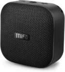 Mifa A1 Mini Portátil Bluetooth 4.2 Impermeable IP56 y Tecnología True Wireless Stereo & DSP, Antipolvo con 15 Horas Continuas y Tarjeta MicroSD, Micrófono Incorporado, Negro