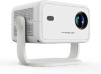 Mini Proyector Magcubic, 400 ANSI, Resolución Nativa 1080P, Soporte 4K, Rotación 180°, WiFi 6 y Bluetooth 5.2, Corrección Trapezoidal Automática