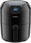 Moulinex Easy Fry Deluxe 4,2 L EZ4018 Freidora de aire sin aceite, Recubrimiento Antiadherente, Pantalla Táctil Digital, 8 Programas de Cocción, Comidas Saludables, App 125 Recetas, Hasta 6 Personas