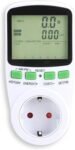 Offgridtec Medidor de electricidad para enchufe, medición de potencia, medición de consumo de energía, etc.