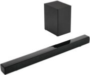Panasonic SC-HTB150 Barra de Sonido (Inalámbrica y Alámbrica con Subwoofer Inalámbrico, 2.1 Canales, Altavoz Soundbar, 100 W, Bass Reflex, HDMI), Negro