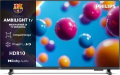 Philips 32PFS6900 HD LED Smart TV – Pantalla de 32″ con Pixel Plus, plataforma Titan OS y sonido Dolby Digital – Funciona con Alexa y Google Voice Assistant
