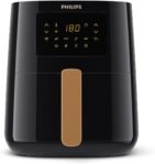 Philips Airfryer 5000 Series L, 4,1 L (0,8 kg), Airfryer 13 en 1, Conexión Wifi, 90% menos grasa con tecnología exclusiva Rapid Air, aplicación de recetas NutriU (HD9255/80)
