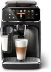 Philips Cafetera Superautomática Serie 5400 – Sistema de Leche LatteGo, 12 Variedades de Café, Pantalla Intuitiva, 4 Perfiles de Usuario, Negra (EP5441/50)